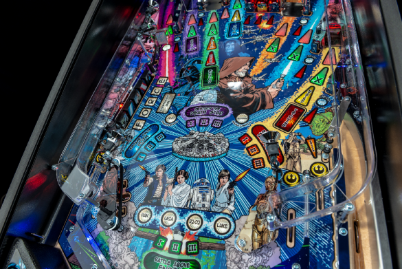 Flippers Stern Pinball Star Wars Comic Art Pro 9