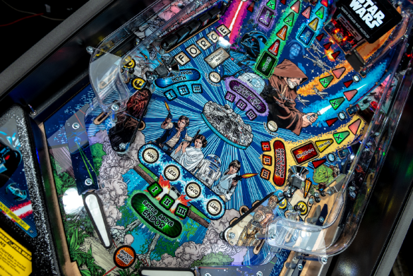 Flippers Stern Pinball Star Wars Comic Art Pro 8