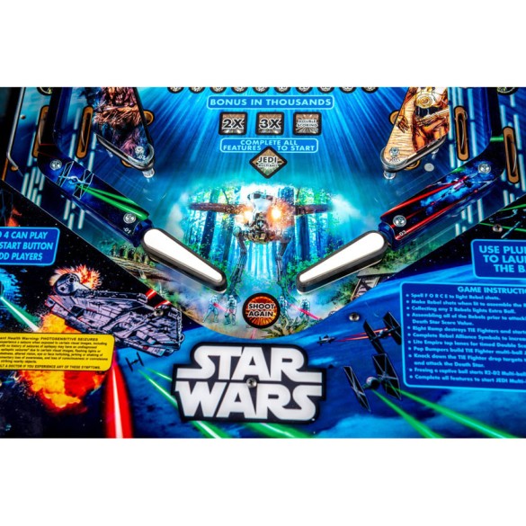 Flippers Stern Pinball Star Wars Pin - Home Edition 4