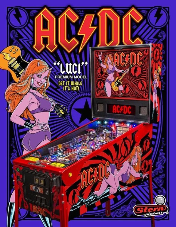 Flippers Stern Pinball AC/DC Premium 2