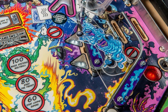 Flippers Stern Pinball Ghostbusters Limited Edition (LE) 8