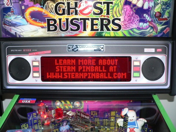 Flippers Stern Pinball Ghostbusters Limited Edition (LE) 9