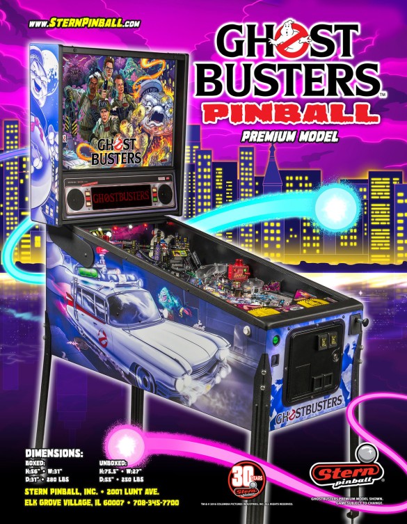 Flippers Stern Pinball Ghostbusters Premium 4