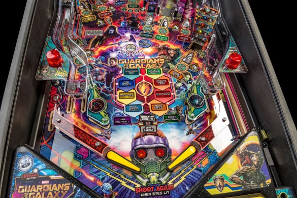 Flippers Stern Pinball Guardians Of The Galaxy Pro 4