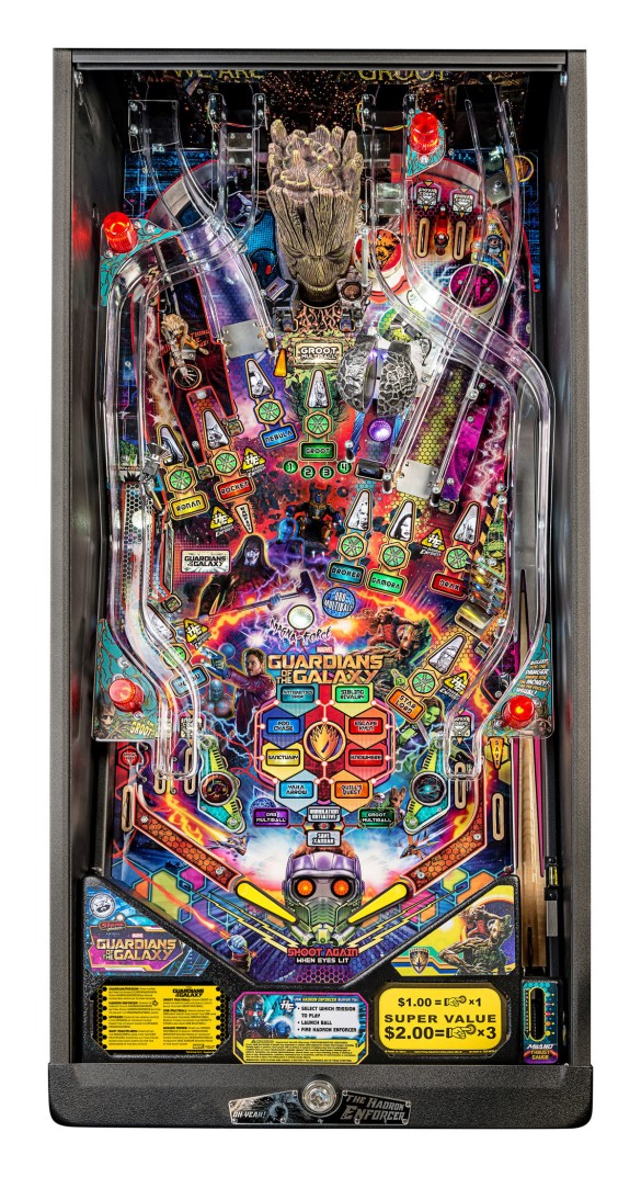 Flippers Stern Pinball Guardians Of The Galaxy Pro 8