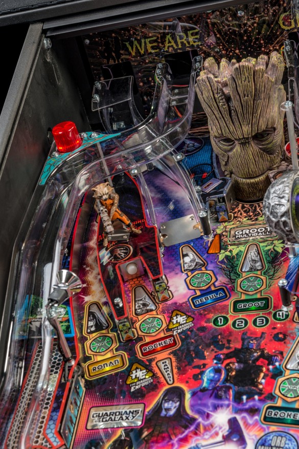 Flippers Stern Pinball Guardians Of The Galaxy Pro 9