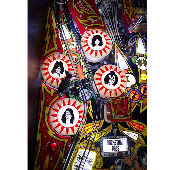 Flippers Stern Pinball Kiss Pro 7