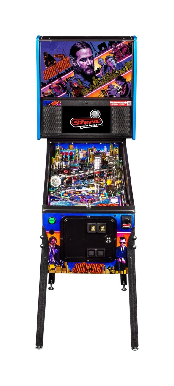 Flippers Stern Pinball John Wick Premium 3