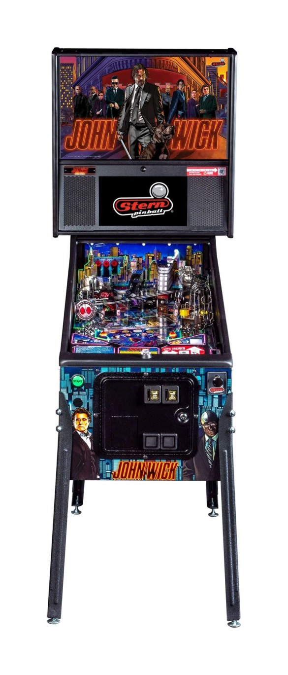Flippers Stern Pinball John Wick Pro 3