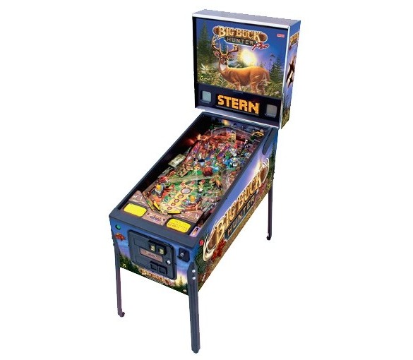 Flippers Stern Pinball Big Buck Hunter Pro 5