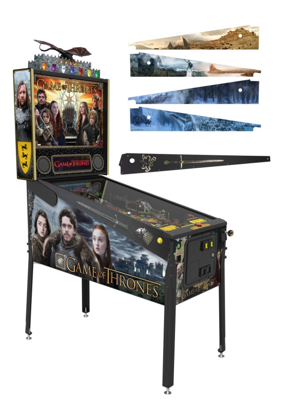 Flippers Stern Pinball Game of Thrones Pro 9