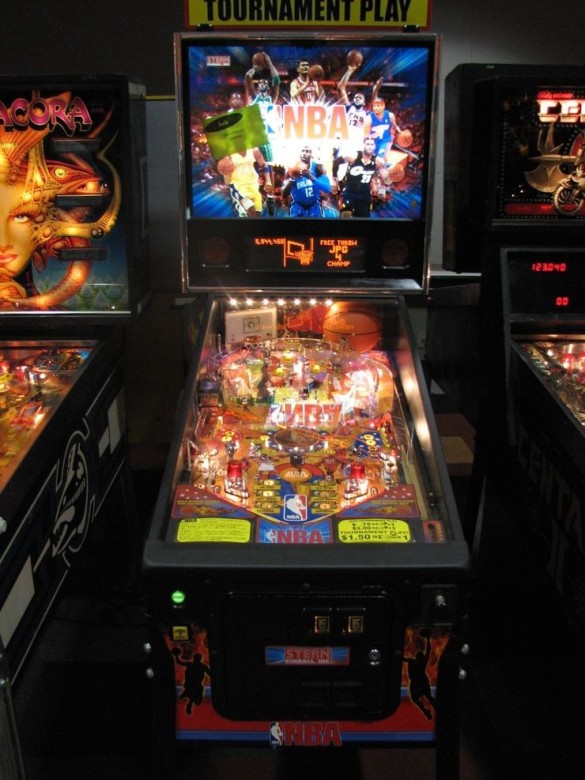 Flippers Stern Pinball NBA 3