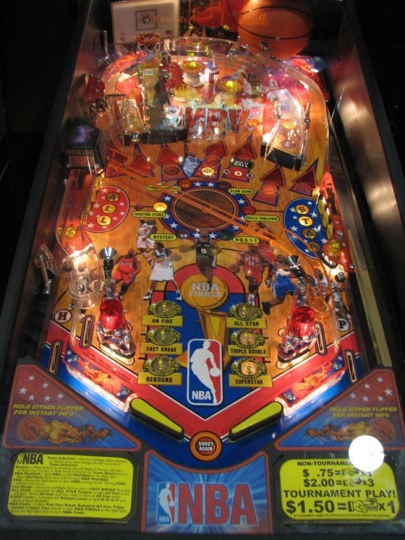 Flippers Stern Pinball NBA 4