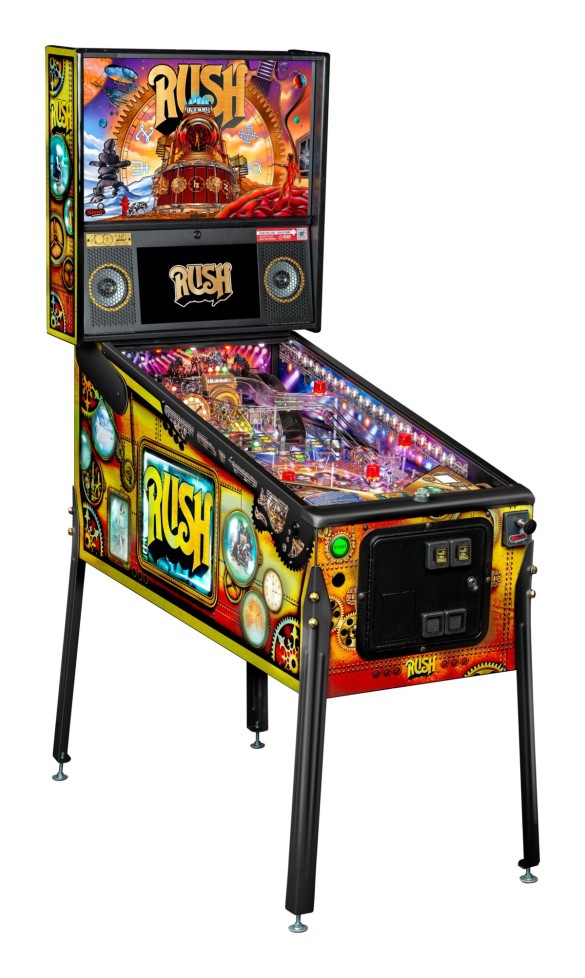 Flippers Stern Pinball Rush Pinball Limited Edition 2