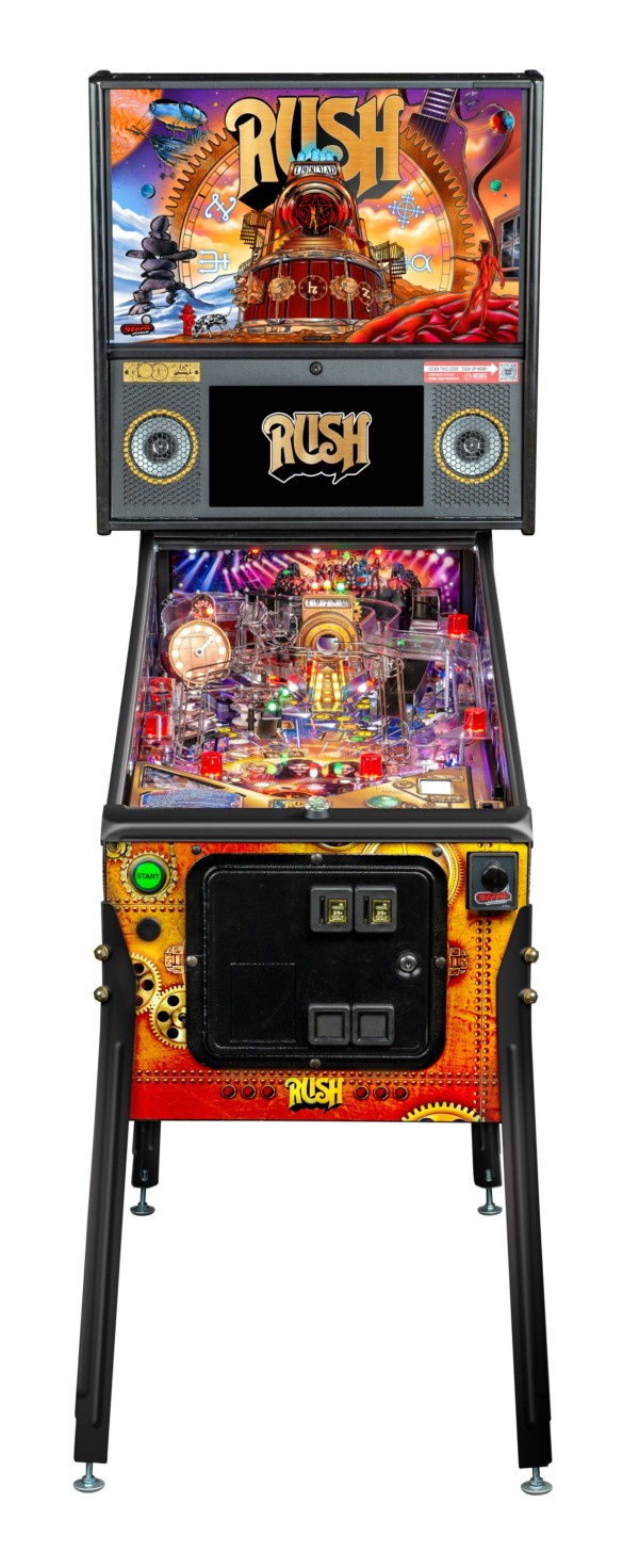 Flippers Stern Pinball Rush Pinball Limited Edition 3