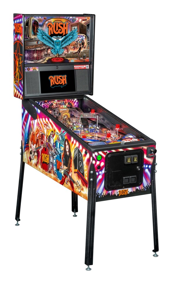 Flippers Stern Pinball Rush Pinball Pro 2