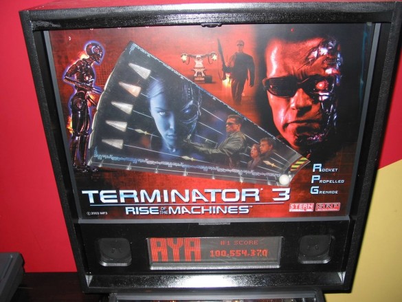 Flippers Stern Pinball Terminator 3 : Rise of the Machines 12