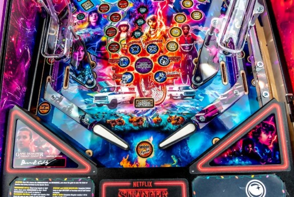 Flippers Stern Pinball Stranger Things Limited Edition 7
