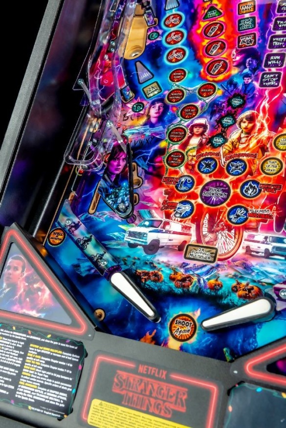 Flippers Stern Pinball Stranger Things Premium 9