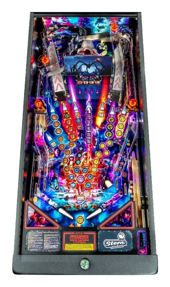 Flippers Stern Pinball Stranger Things Premium 17
