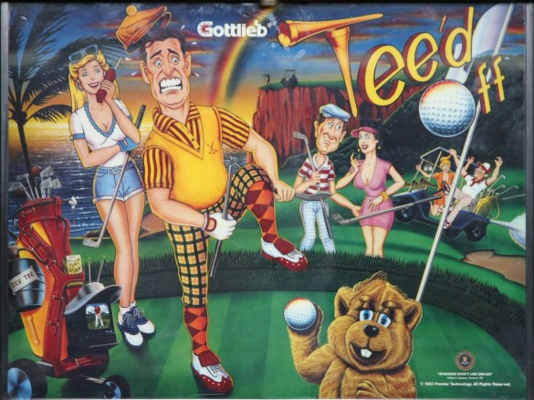 Flippers Gottlieb Tee'd Off 4