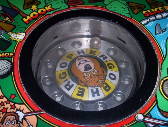 Flippers Gottlieb Tee'd Off 9