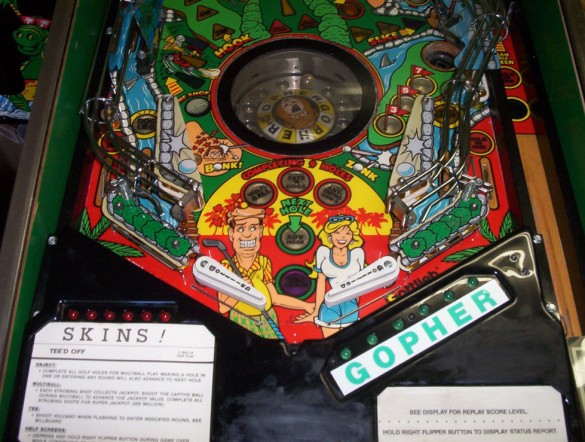 Flippers Gottlieb Tee'd Off 7