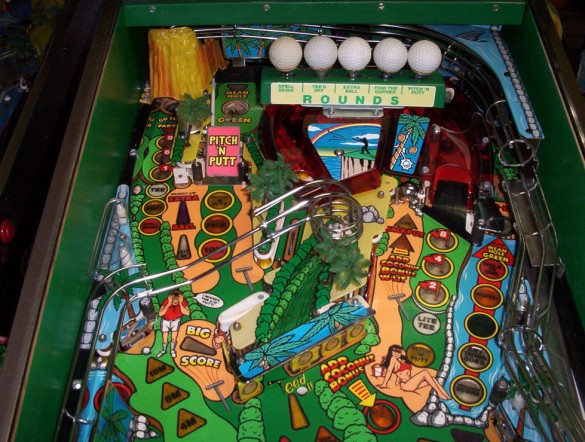 Flippers Gottlieb Tee'd Off 6