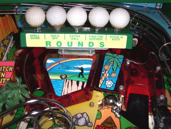 Flippers Gottlieb Tee'd Off 10