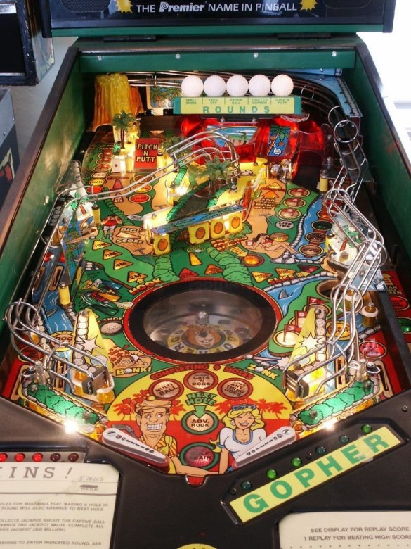 Flippers Gottlieb Tee'd Off 5