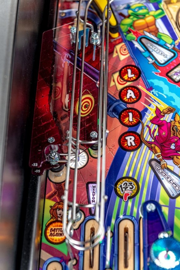 Flippers Stern Pinball Teenage Mutant Ninja Turtles Premium 8