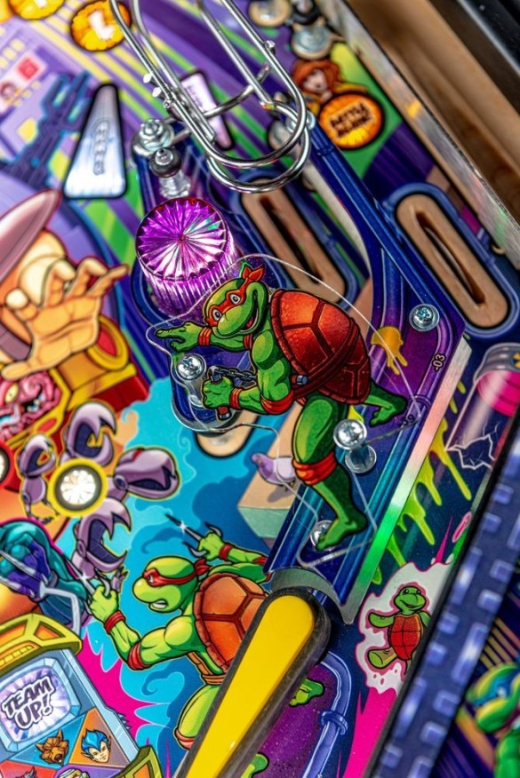 Flippers Stern Pinball Teenage Mutant Ninja Turtles Premium 4