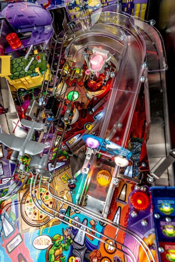 Flippers Stern Pinball Teenage Mutant Ninja Turtles Premium 14