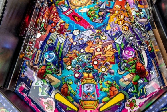 Flippers Stern Pinball Teenage Mutant Ninja Turtles Premium 12