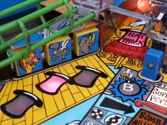 Flippers Data East Pinball Adventures of Rocky and Bullwinkle and Friends 6