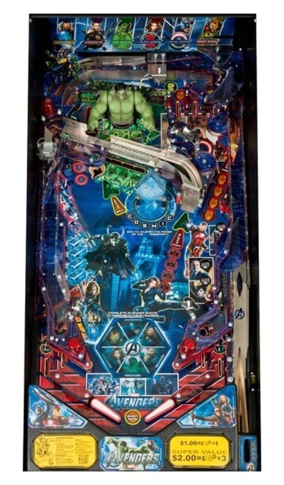 Flippers Stern Pinball The Avengers Pro 4