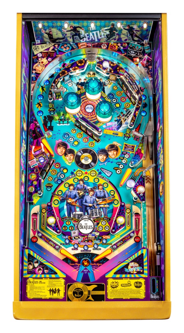 Flippers Stern Pinball The Beatles Gold Edition 2