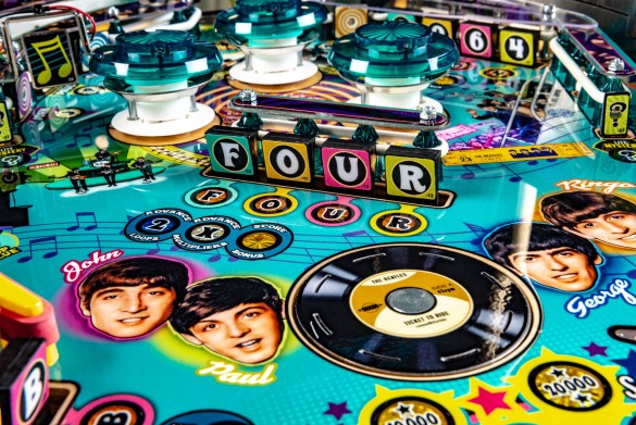 Flippers Stern Pinball The Beatles Gold Edition 4