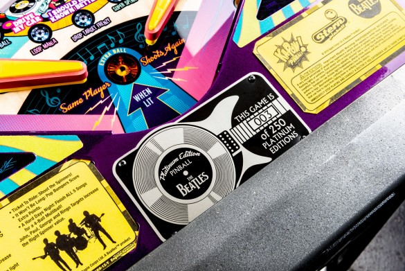 Flippers Stern Pinball The Beatles Platinum Edition 3