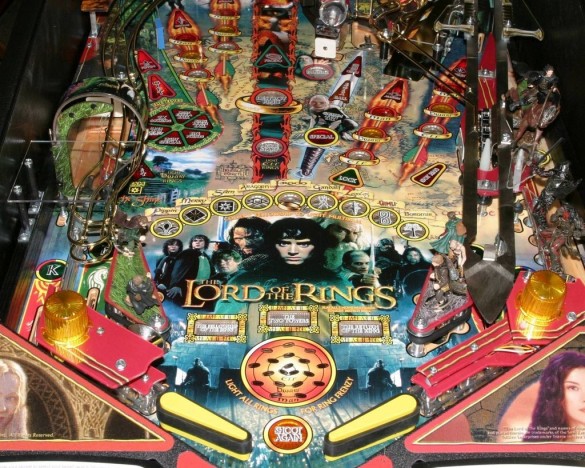 Flippers Stern Pinball The Lord Of The Rings 5