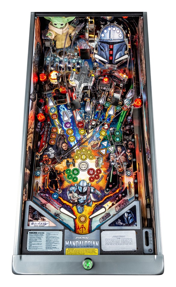 Flippers Stern Pinball The Mandalorian Limited Edition 31
