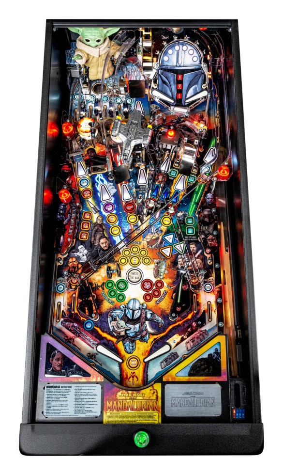 Flippers Stern Pinball The Mandalorian Premium 33