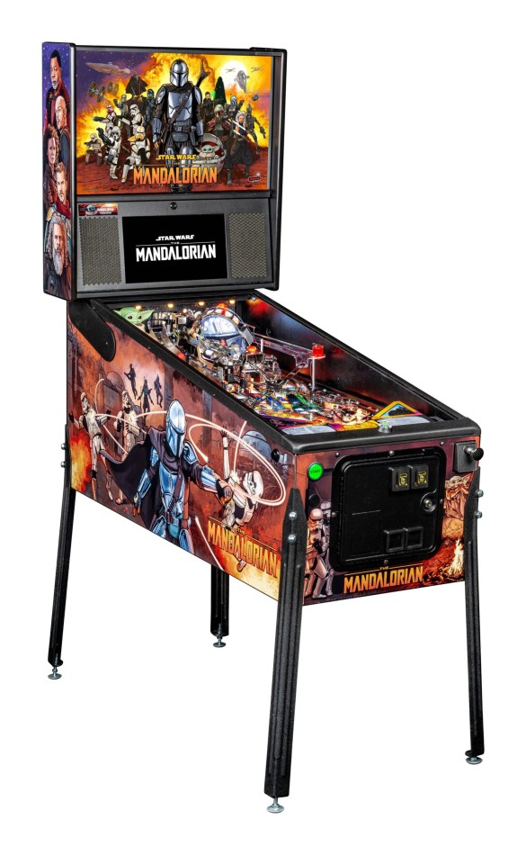 Flippers Stern Pinball The Mandalorian Premium 4