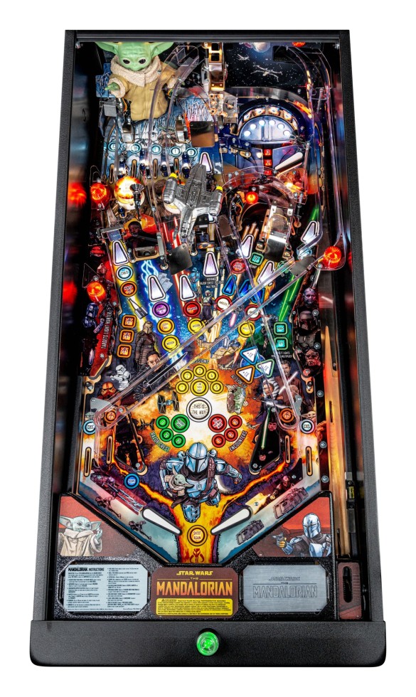 Flippers Stern Pinball The Mandalorian Pro 33