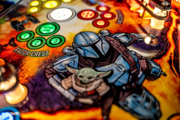 Flippers Stern Pinball The Mandalorian Pro 8