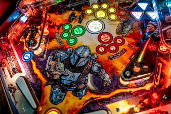 Flippers Stern Pinball The Mandalorian Pro 5