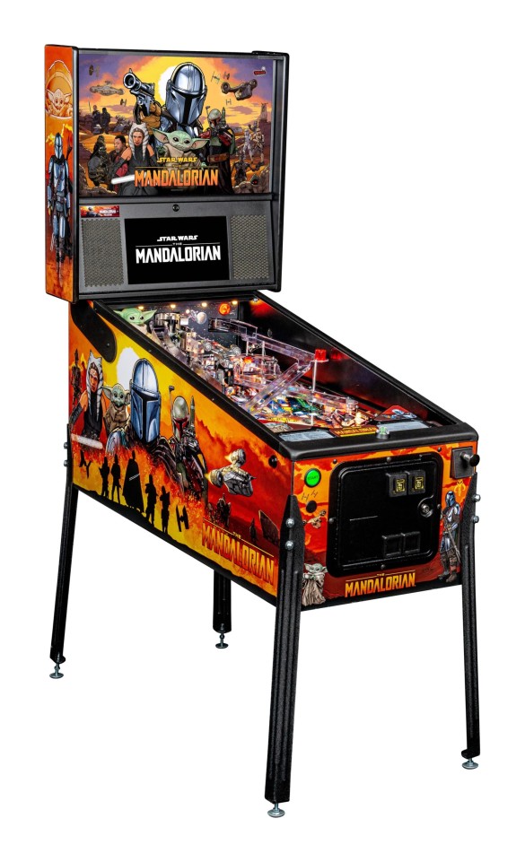 Flippers Stern Pinball The Mandalorian Pro 4