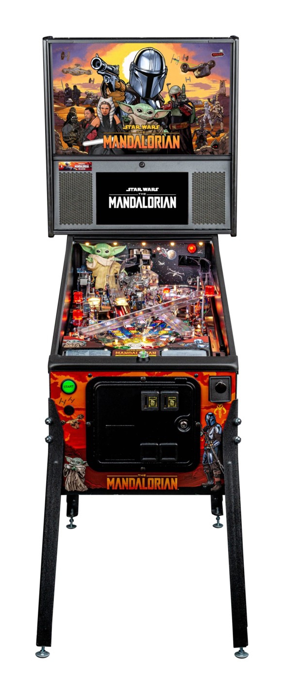 Flippers Stern Pinball The Mandalorian Pro 2