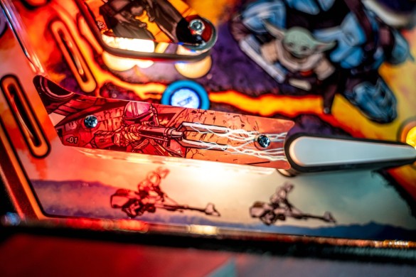 Flippers Stern Pinball The Mandalorian Pro 29
