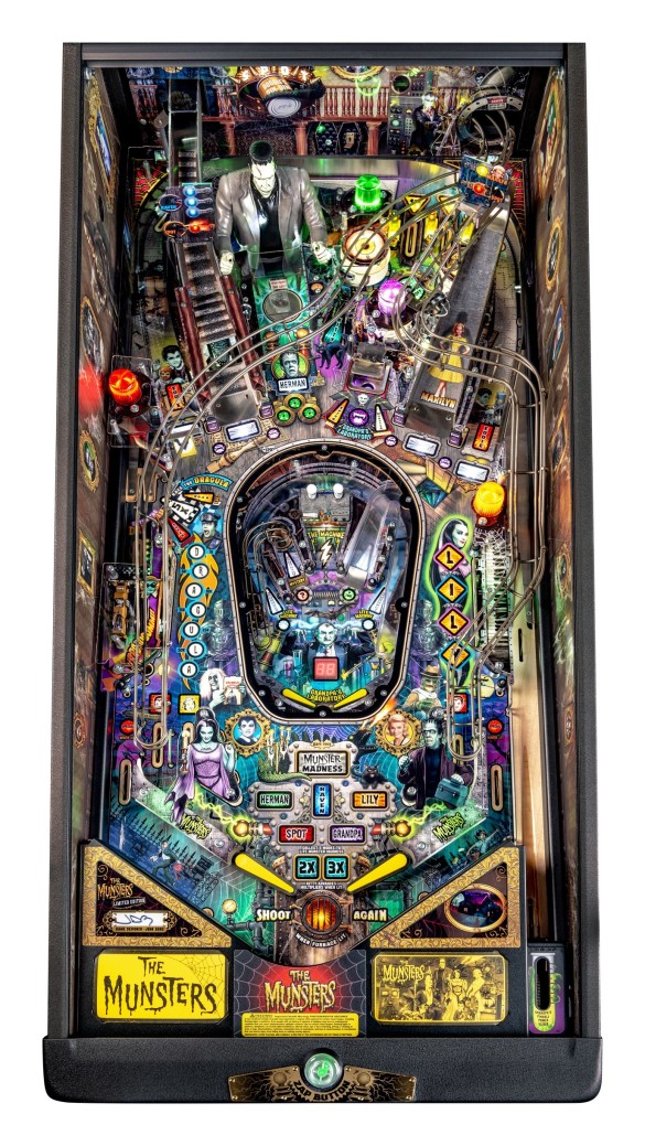Flippers Stern Pinball The Munsters Limited Edition 2